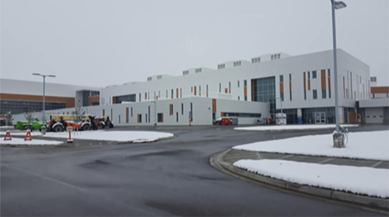 Grande Prairie Hospital Alberta LSM HVAC Mechanical installation