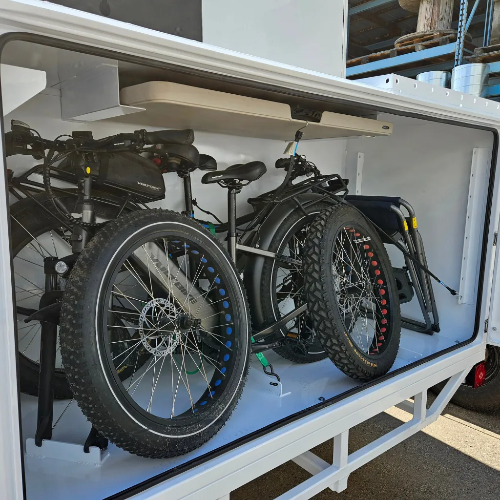 Custom Bike and Equipment Box.